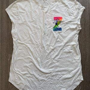 Zumba - White Graphic Tee - Medium